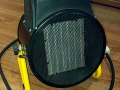 Vand aeroterma puternica 380 V 5K