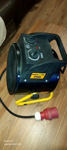 Vand aeroterma puternica 380 V 5K.